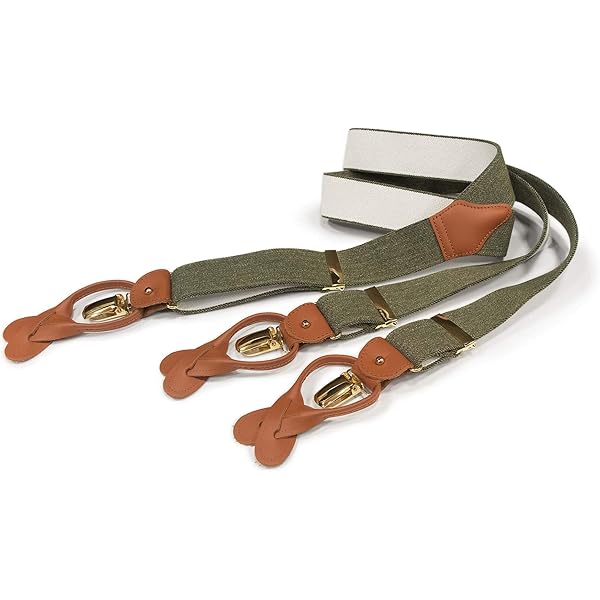 【新品タグ付き】アルバートサーストン×スタボーン　サスペンダー　グリーン ALBERT THURSTON アルバートサーストン サスペンダー グリーン