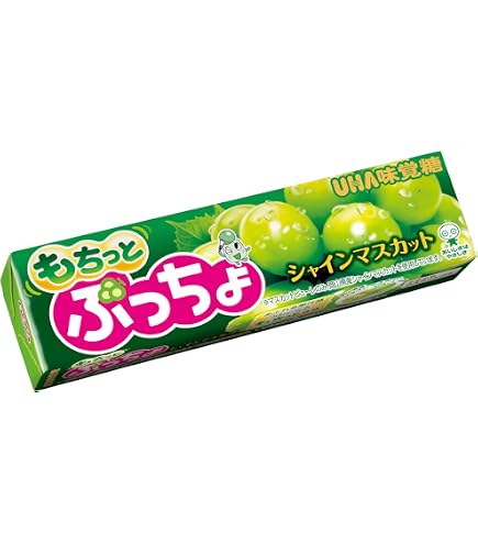 Amazon.co.jp: UHA味覚糖 ぷっちょ袋 赤いシャインマスカット 72g