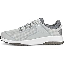 Puma シルバー フラットシューズ Amazon | [プーマ] ゴルフシューズ フュージョン グリップ