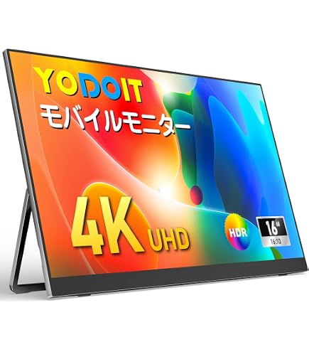 Amazon.co.jp: 14.5 インチ 4K ポータブル モニター、3840 * 2400P
