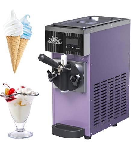 Amazon | 業務用アイスクリームマシンソフトクリームマシン1200W
