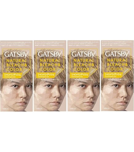 Amazon.co.jp: ギャツビー ナチュラルブリーチカラー シャンパン