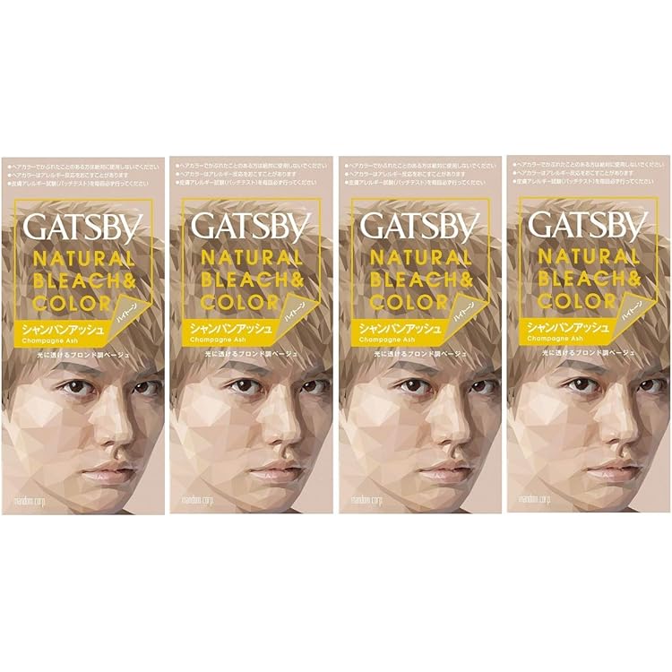 Amazon.co.jp: ギャツビー ナチュラルブリーチカラー シャンパン