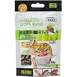ジェックス EXOTERRA レオパブレンドフード トカゲ ヤモリ 爬虫類 餌 60g と 餌やりスプーン