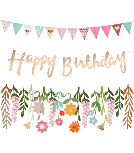 Amazon.co.jp: 誕生日 飾り付け ガーランド 1st happy birthday