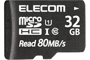 エレコム microSD 32GB マイクロSDカード UHS-1 U1 microSDHC IPX7 MF-AMS032GU11
