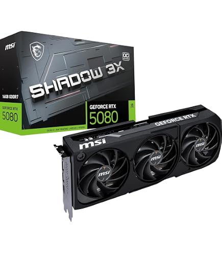 Amazon | MSI Gaming RTX 5080 16G Shadow 3X OC グラフィックスカード