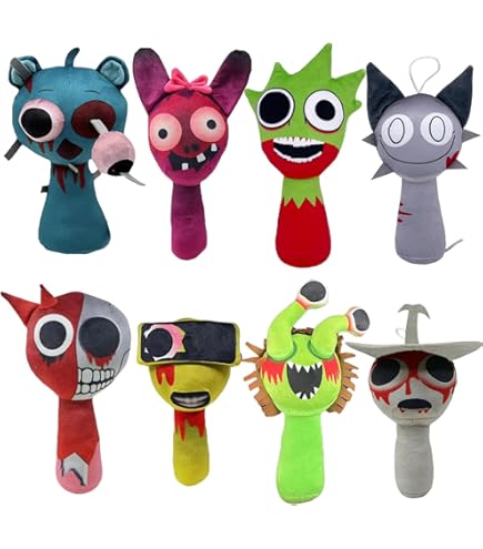 Amazon.co.jp: クルーカーぬいぐるみスプランキーSPRUNKI