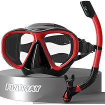 Amazon | Findway シュノーケリング マスク シュノーケルセット