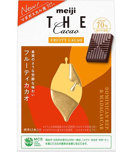 Amazon.co.jp: 明治 ザ・カカオフルーティカカオ 42g×7個 : 食品・飲料