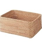 Amazon.co.jp: 無印良品 長方形バスケット 小 幅34×奥行23×高さ12cm