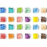 CMD マグネット かわいい マグネットクリップ 超強力 冷蔵庫マグネット 12色 24個セット 浅色透明感 3dマグネット 可愛いマグネット ネオジム磁石 家庭用 冷蔵庫 ホワイトボード 掲示板 事務用 磁石 (A)