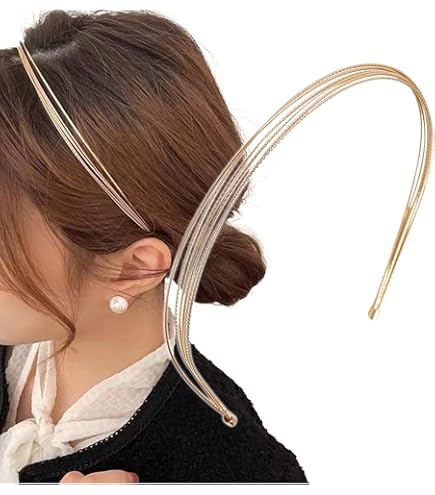 Amazon.co.jp: SuPoo ラインストーンヘッドバンド クリスタル