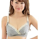 [スポーティア] マタニティブラジャー 2Wayオープン ハーフトップ レディース 4カラー