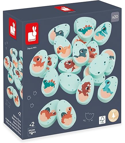 Janod - Cavalcabile Dinosauro Portosauro - Altezza Sedile 21 cm - Coda Peluche Removibile - Giocattolo Multisensoriale Legno FSC - dai 12 Mesi, J05828