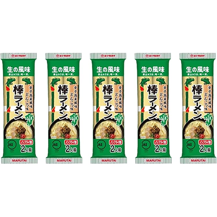 Amazon.co.jp: マルタイ 辛子高菜風味棒ラーメン 173g×30袋 : 食品