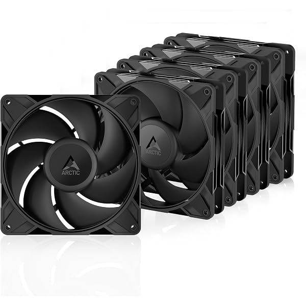 Amazon | ARCTIC P12 120mm ケースファン 5個セット 高静圧 静音 PC