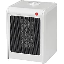 Amazon | ユアサプライムス セラミックヒーター YKT-S600E(W