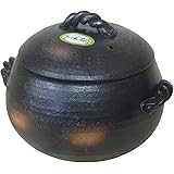 萬古焼 ご飯土鍋 7合炊き 伊賀風 M4808