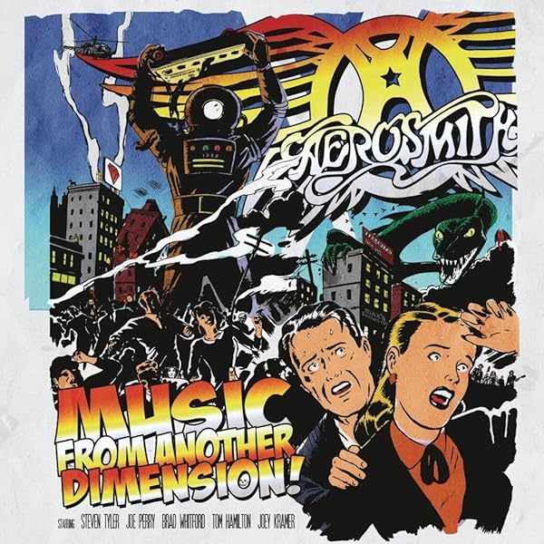 エアロスミス『ジャスト・プッシュ・プレイ＋ライヴ＆レア』告知ポスター B2サイズ エアロスミス『ジャスト・プッシュ・プレイ＋ライヴ＆レア』告知