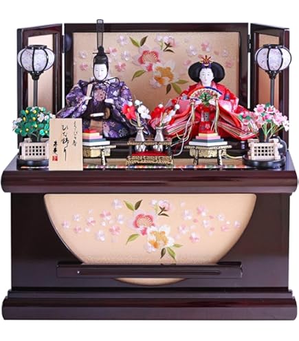 Amazon | 久月official 雛人形 親王収納飾り 4HR-S51-Z | 収納飾り