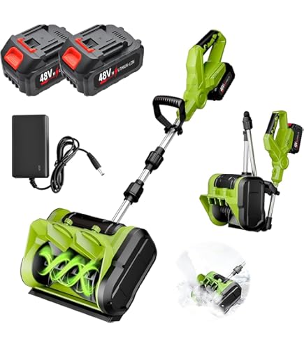 Amazon.co.jp: lopoti 除雪機 充電式 電動除雪機 ブラシレスモーター