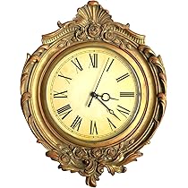 Amazon.co.jp: WICHEMI 両面壁掛け時計 壁掛け 4.7インチ/12cm