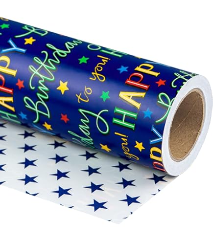 Hallmark Premium Bulk Reversible Christmas Gift Wrap Set
