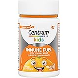 Centrum Kids Immune Fuel with Vitamin C & Zinc to Support Immune Health, 50 Chewable Tablets