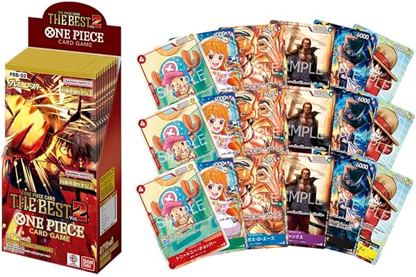 10月『プロモーションカードセット2025』3パック付 バンダイ(BANDAI) ONE PIECEカードゲーム プレミアムブースター ONE PIECE CARD THE BEST vol.2【PRB-02】 (BOX)10パック入り