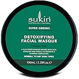Sukin Super Greens Detoxifying Facial Masque, 100ml