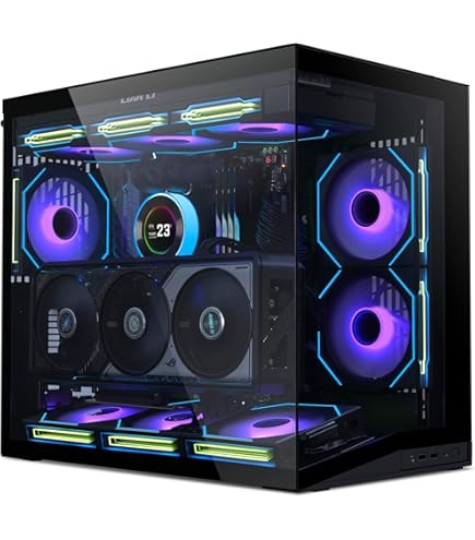 Amazon | LIAN LI PC-Q08B Black Aluminum Mini-ITX Tower Computer 