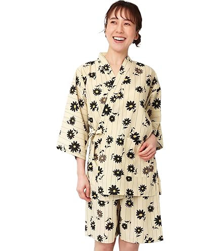 バイカラー甚平　くすみパープル✖️ネイビー　150cm バイカラー甚平 くすみパープル✖️ネイビー 150cmの通販 by