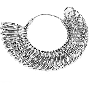 Calors Vitton 日本標準規格 1号-28号対応 リングゲージ プロ仕様 指輪 ゲージ 指 の サイズ 号数…