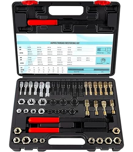 Kastar 2586 6 Pezzi NF Thread Restorer Set Di Maschi | JB Tools - Foto 2