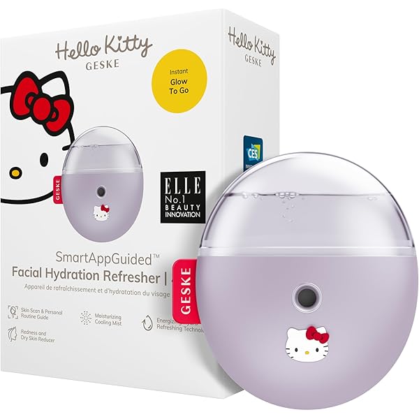Amazon.co.jp: GESKE Hello Kitty MicroCurrent Skin Scrubber
