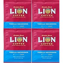 Amazon.co.jp: ライオンコーヒー ドリップバッグ 4種おためしセット