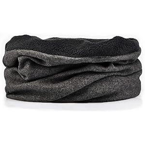 ネックウォーマー 秋 冬メンズ 防寒 裏ボアふわふわ 多機能帽子 暖かい 柔らかい 保温 防風 伸縮素材 無地 男女兼用…