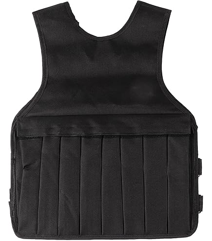 ウェイトベスト26㎏ Amazon | ウエイトジャケット 耐摩耗性 調節可能 最大荷重50kg 筋力