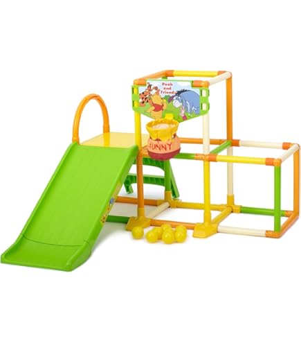 Amazon | くまのプーさん おりたたみキッズパークEX | 屋内遊具 | おもちゃ