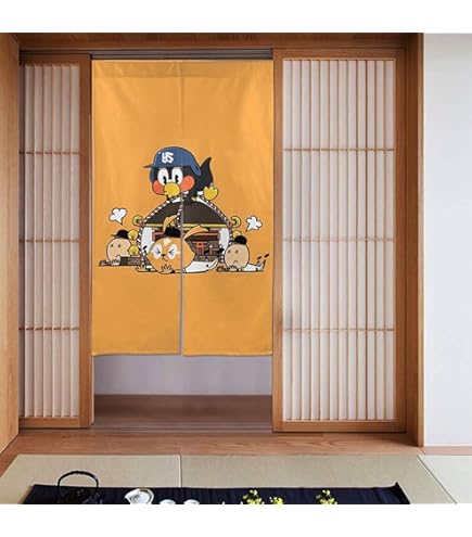 つば九郎　のれん 東京 ヤクルトスワローズ つば九郎 のれん 東京 ヤクルトスワローズ - メルカリ