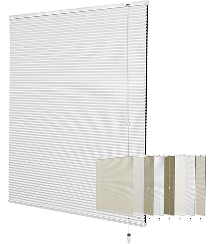 Amazon｜フルネス ハニカムブラインド 彩 幅180cm×高さ135cm グリーン