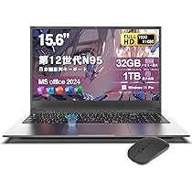 Amazon.co.jp: VETESA Office 2024搭載 ノートパソコン 15.6 イン 1920