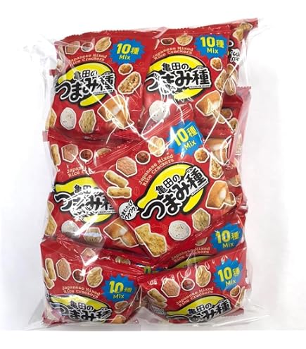 Amazon | 亀田の つまみ種10種Mix 120g×2個 | ノーブランド品