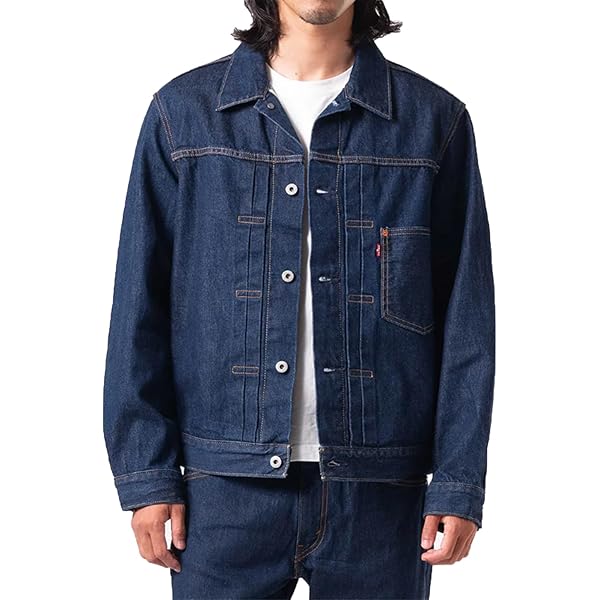 Amazon.co.jp: [リーバイス] TYPE 1 デニムジャケット STAY LOOSE