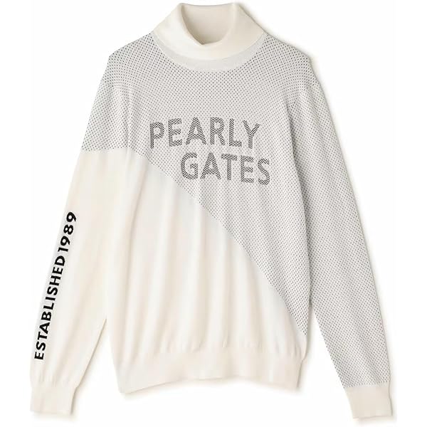 Amazon | [パーリーゲイツ] メンズ タートルネック ニット カシミヤ