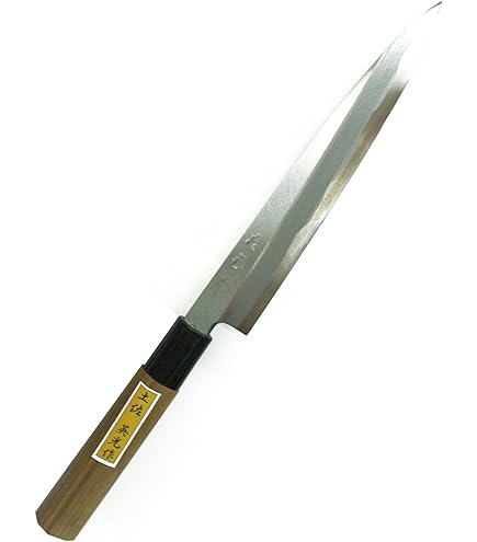 柳刃包丁 鋼製 長刃 木製ハンドル 柳刃包丁 長い刃 木製ハンドル - メルカリ
