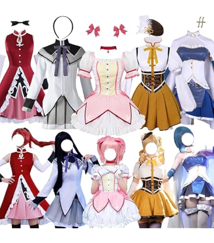 Amazon.co.jp: 衣舞cos ウィッグ付き 魔法少女まどか☆マギカ 鹿目