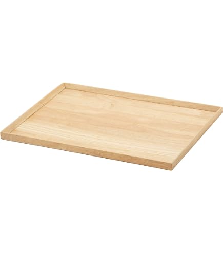 Amazon｜TAMAKI トレー ウォームズ 直径32×奥行25×高さ2cm 木製 T