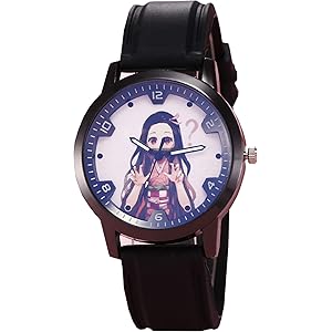 鬼滅の刃 腕時計 子供 ウォッチYamokiyo キッズ 小学生男の子 女の子 クォーツ時計 カジュアル かわいい 禰豆…